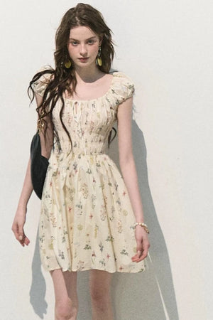 Lush Floral Cotton Dress