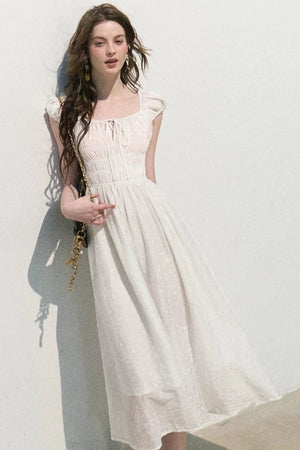 Lush Floral Cotton Dress