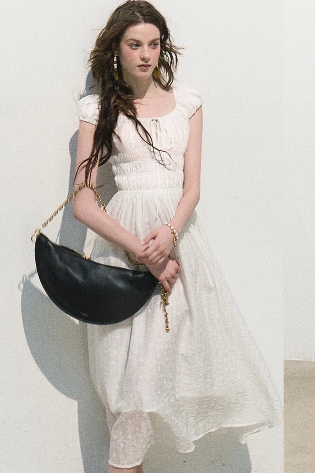 Lush Floral Cotton Dress