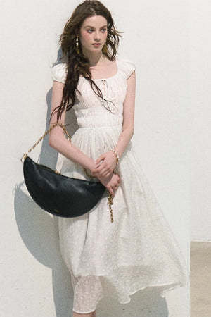 Lush Floral Cotton Dress