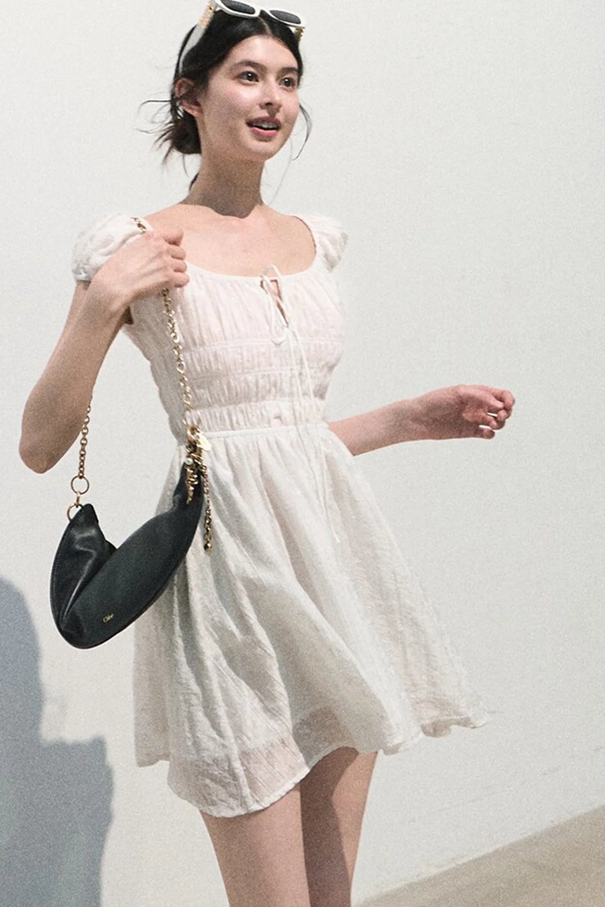 Lush Floral Cotton Dress