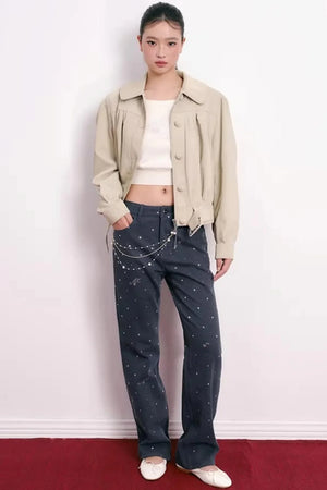 Lustrous Multi-Layered Pearl Waist Chain