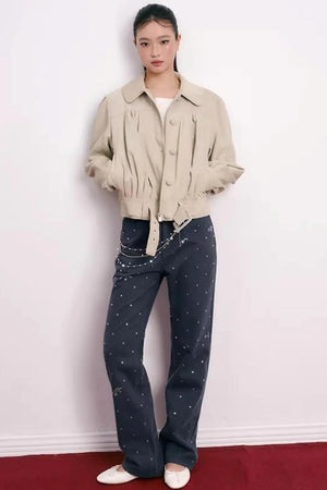 Lustrous Multi-Layered Pearl Waist Chain