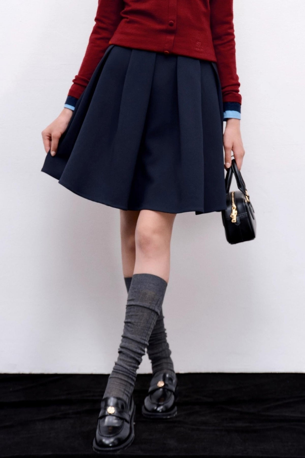 Lux Pleated Skirt