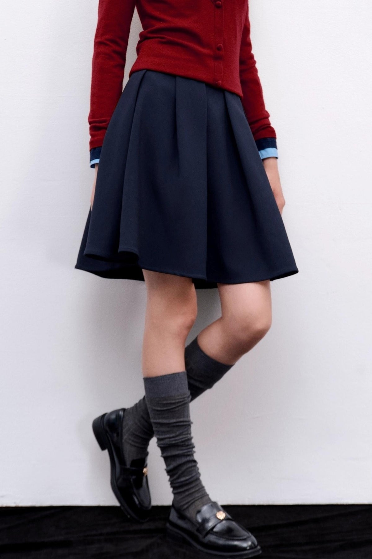 Lux Pleated Skirt