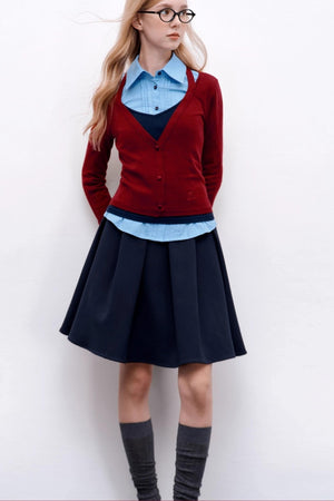 Lux Pleated Skirt