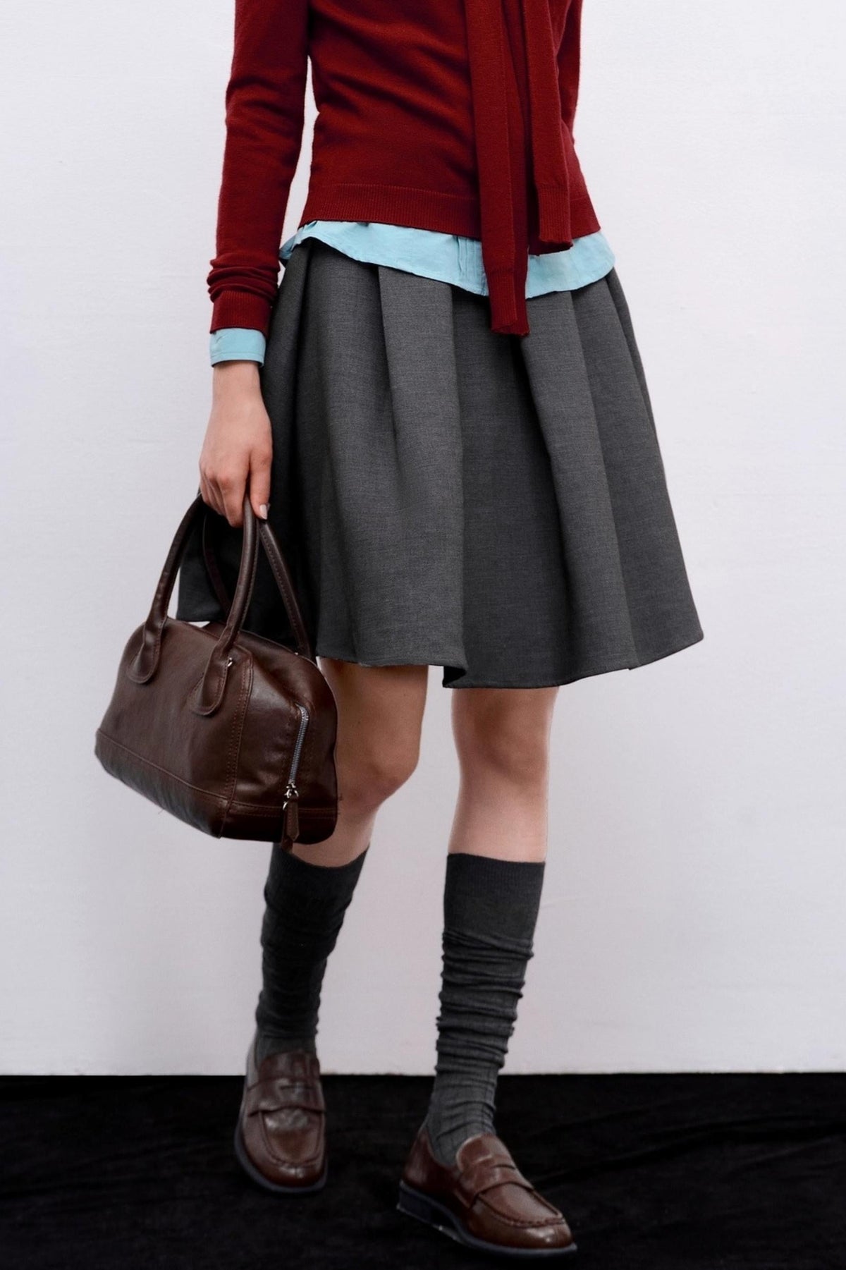 Lux Pleated Skirt