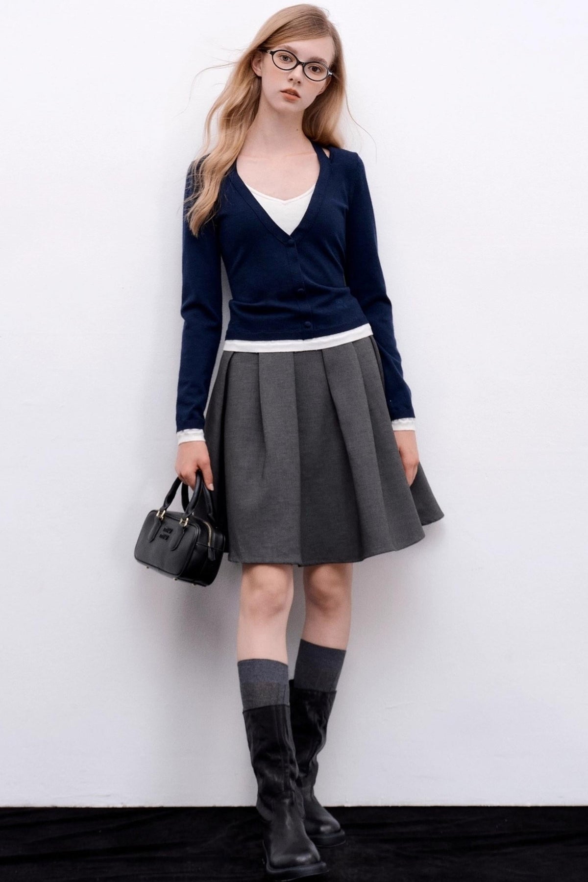Lux Pleated Skirt