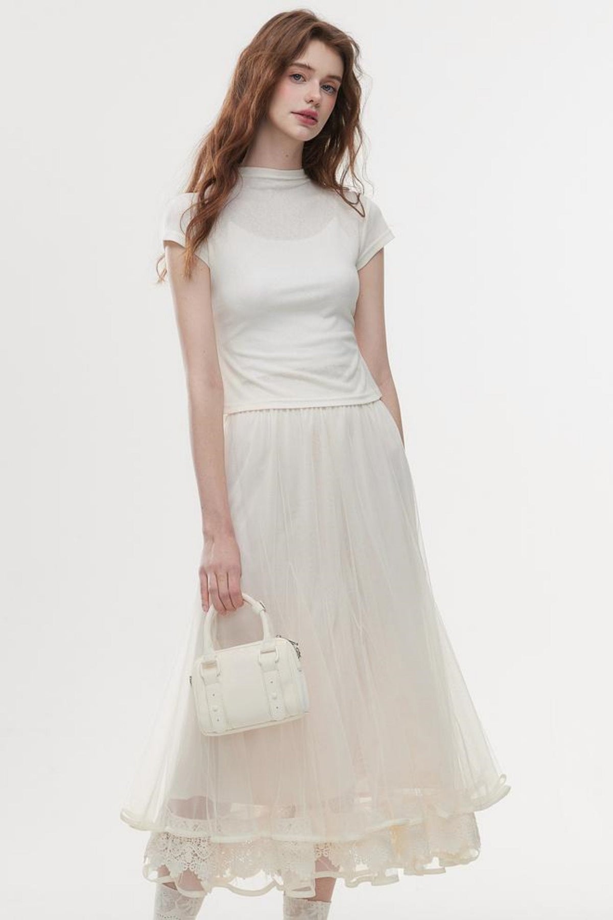 Luxe Lace Sleeveless Top Set-Up