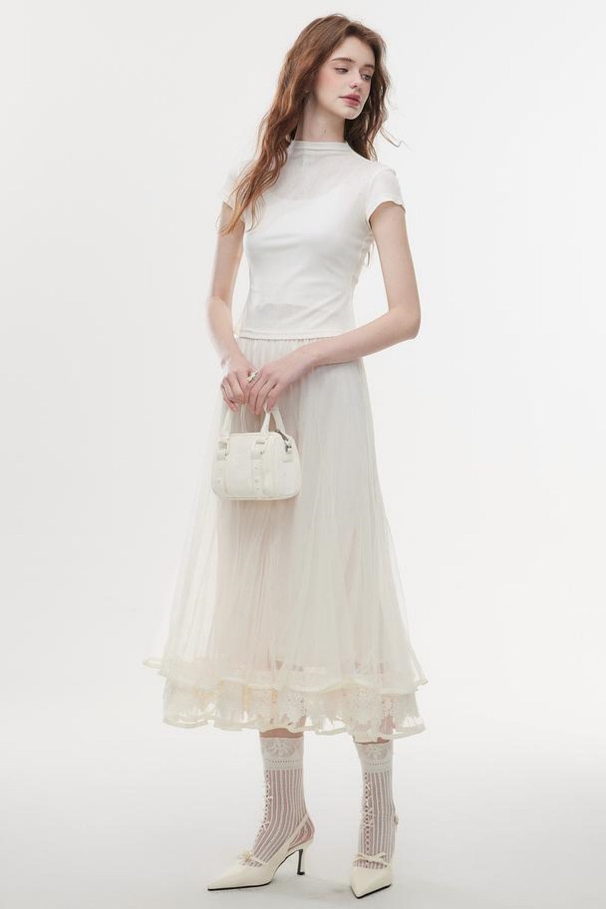 Luxe Lace Sleeveless Top Set-Up