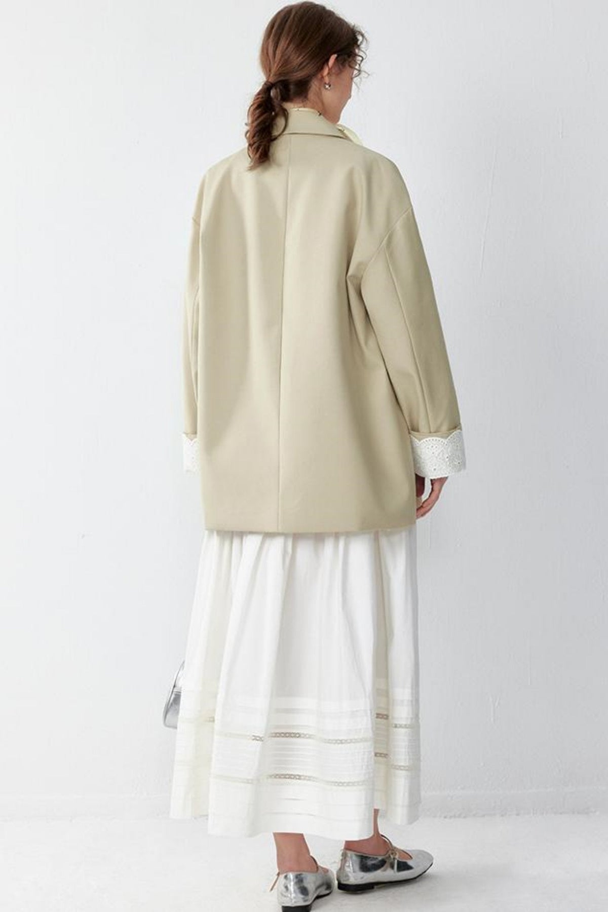 Luxe V-Neck Bustier & Linen Set-Up