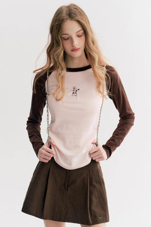 Luxurious Pleated A-Line Skirt