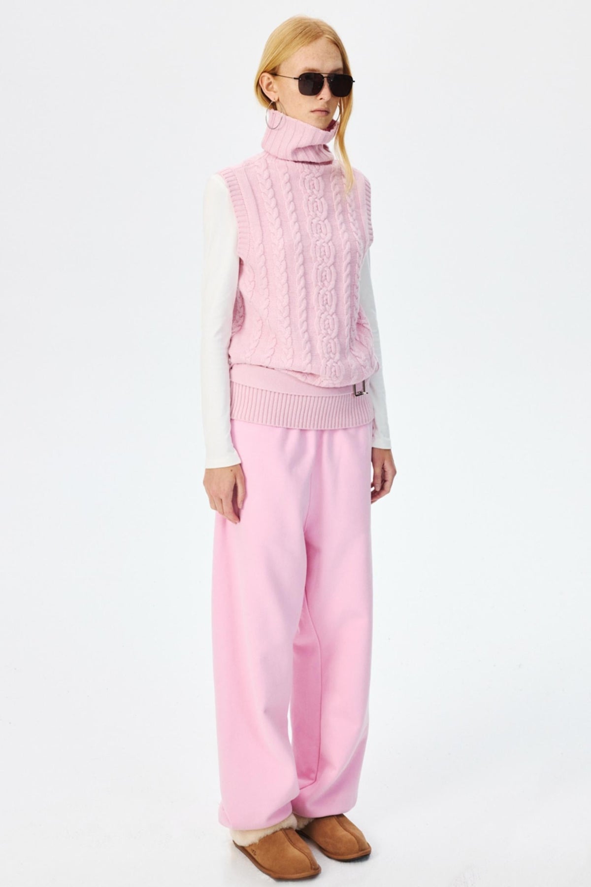 Luxury Merino Wool Turtleneck Top