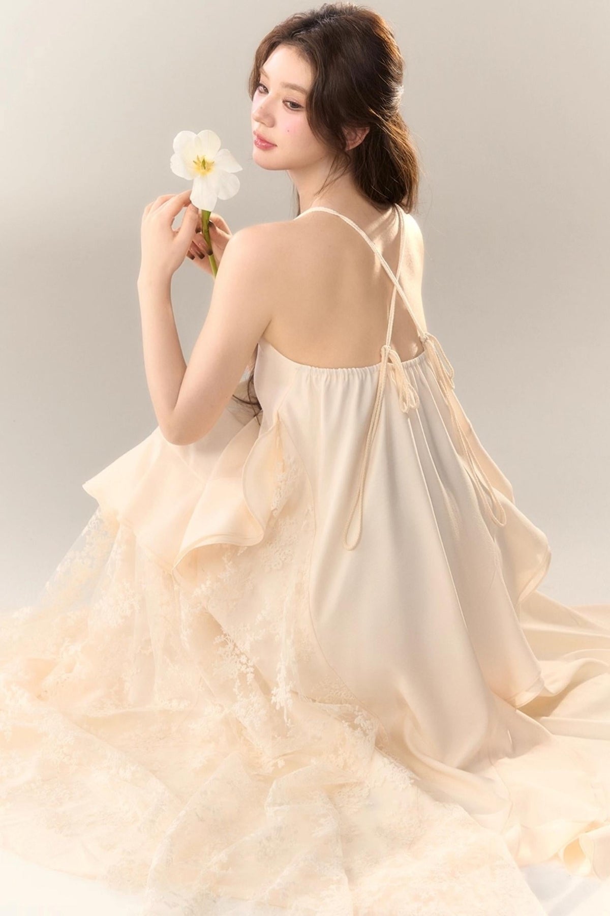 Luxury Seaside Resort Slip Dress