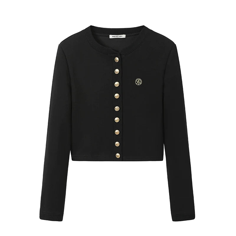 Luxury Short Knit Cardigan Set-Up