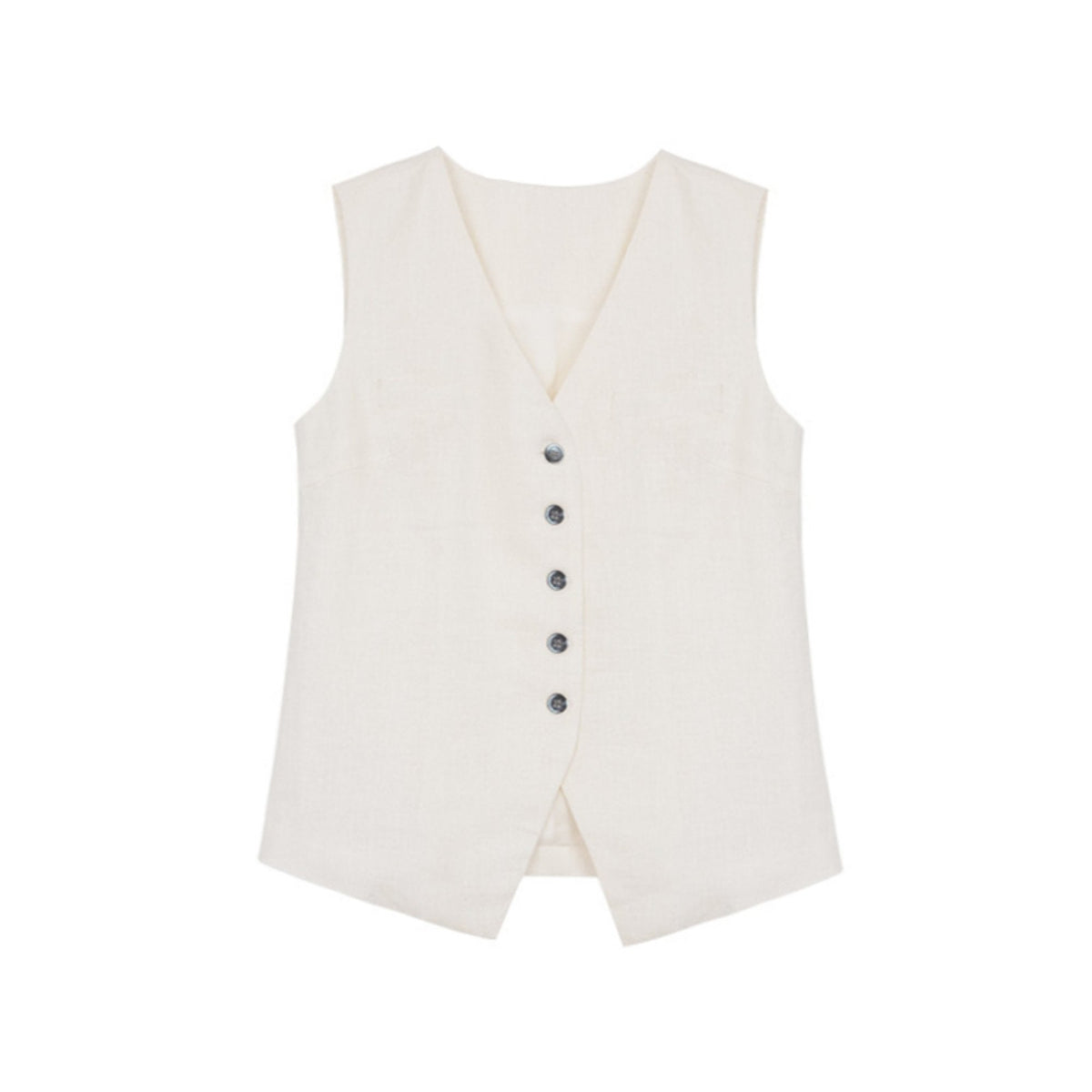Luxury Tencel Vest Suit Set-Up