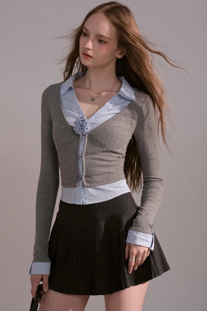Luxury V-Neck Sweater Top