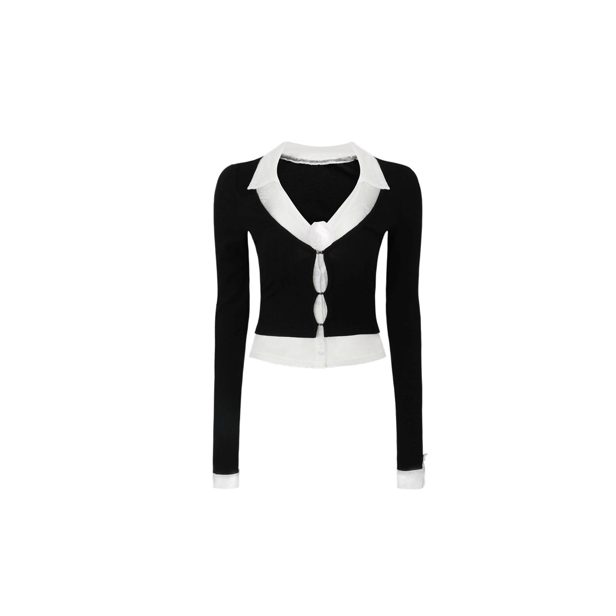 Luxury V-Neck Sweater Top