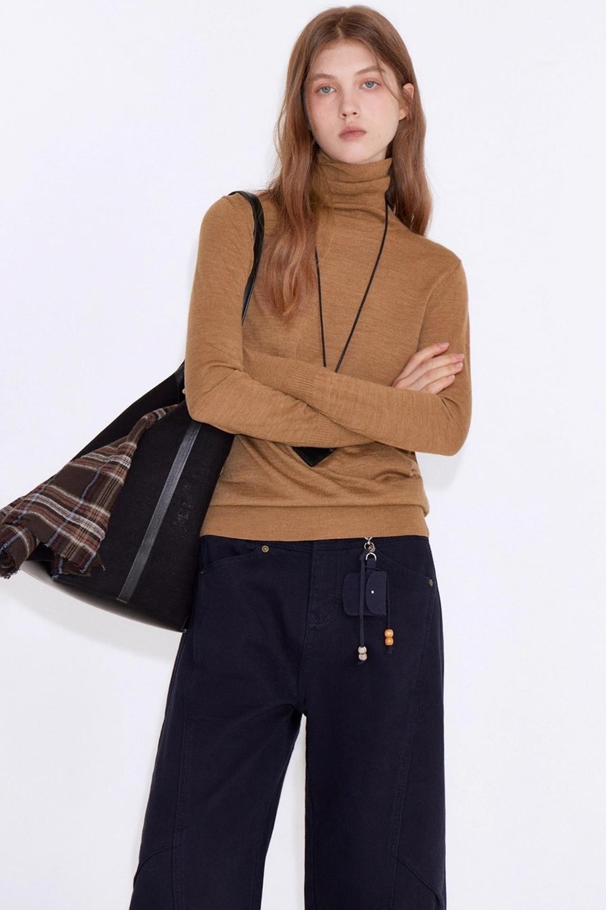 Luxury Wool Turtleneck Sweater