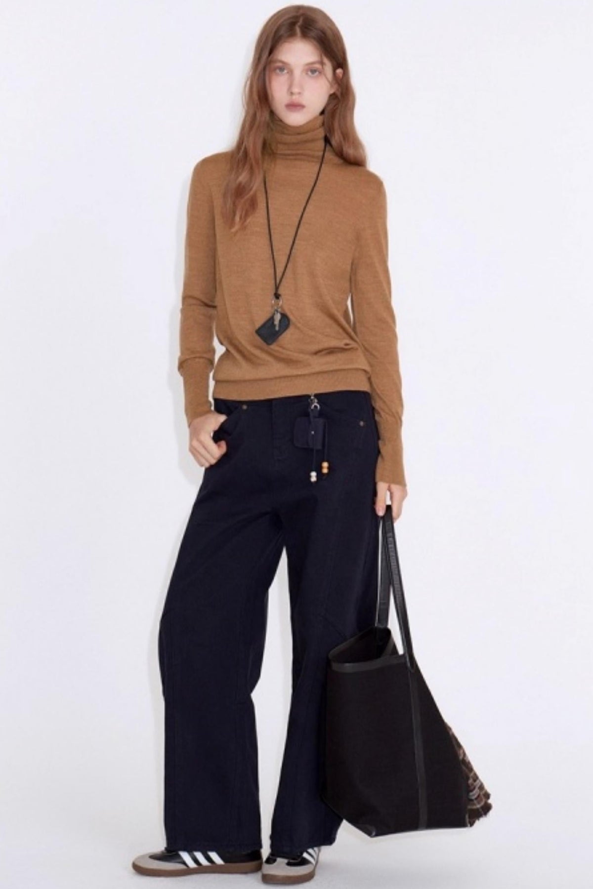Luxury Wool Turtleneck Sweater