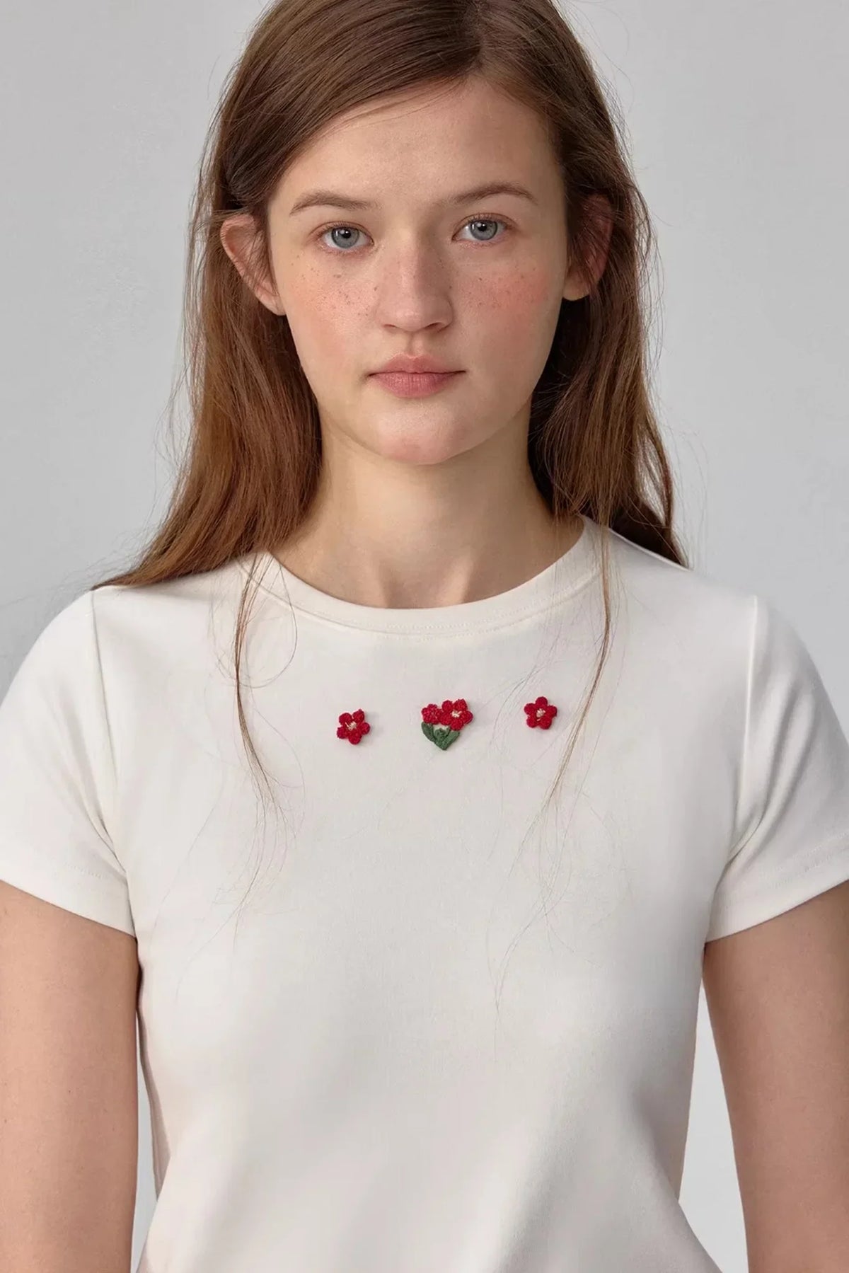 Lycra Cotton Floral Blouse