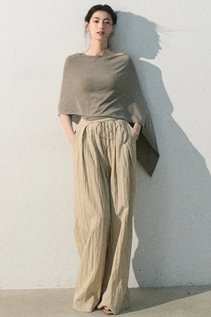 Lyocell Asymmetrical Summer Top