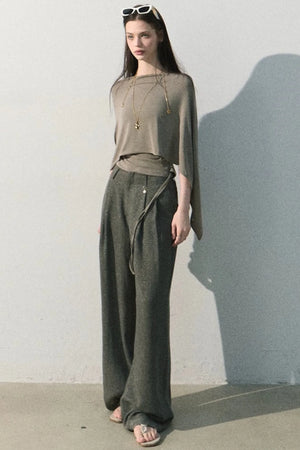 Lyocell Asymmetrical Summer Top