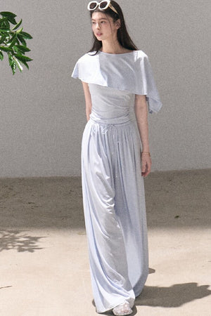 Lyocell Cape Camisole And Pants Set