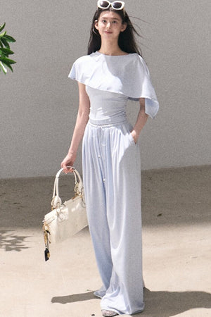 Lyocell Cape Camisole And Pants Set