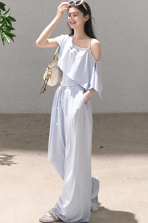 Lyocell Cape Camisole And Pants Set