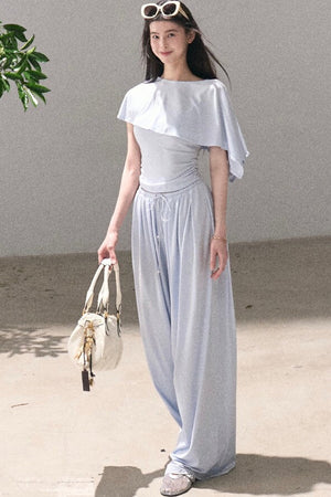 Lyocell Cape Camisole And Pants Set