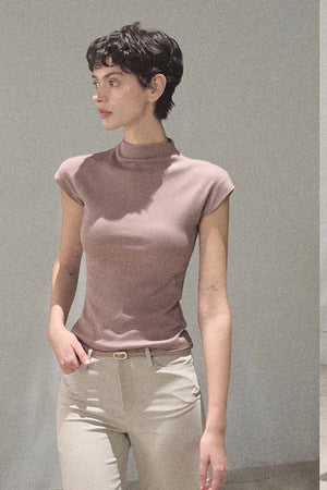 Lyocell Draped Flared Pants Set