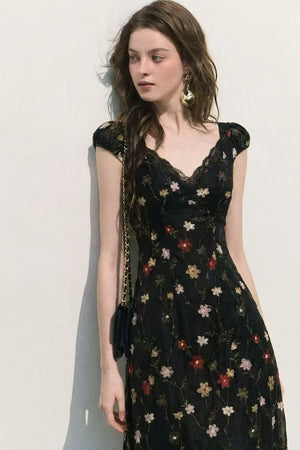 Lyocell Floral Slip Dress