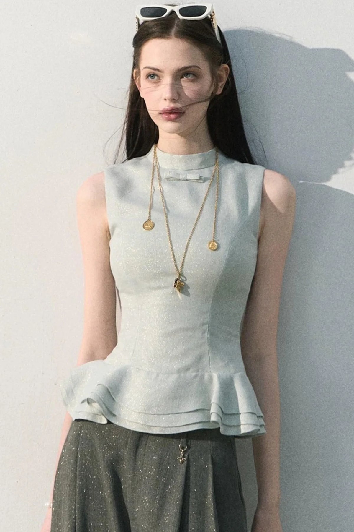 Lyocell Gilded Linen Camisole
