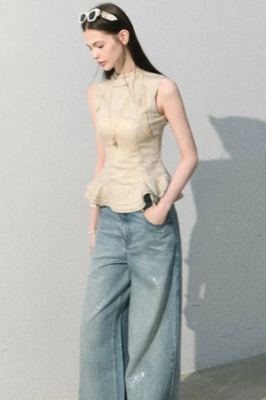 Lyocell Gilded Linen Camisole