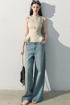 Lyocell Gilded Linen Camisole