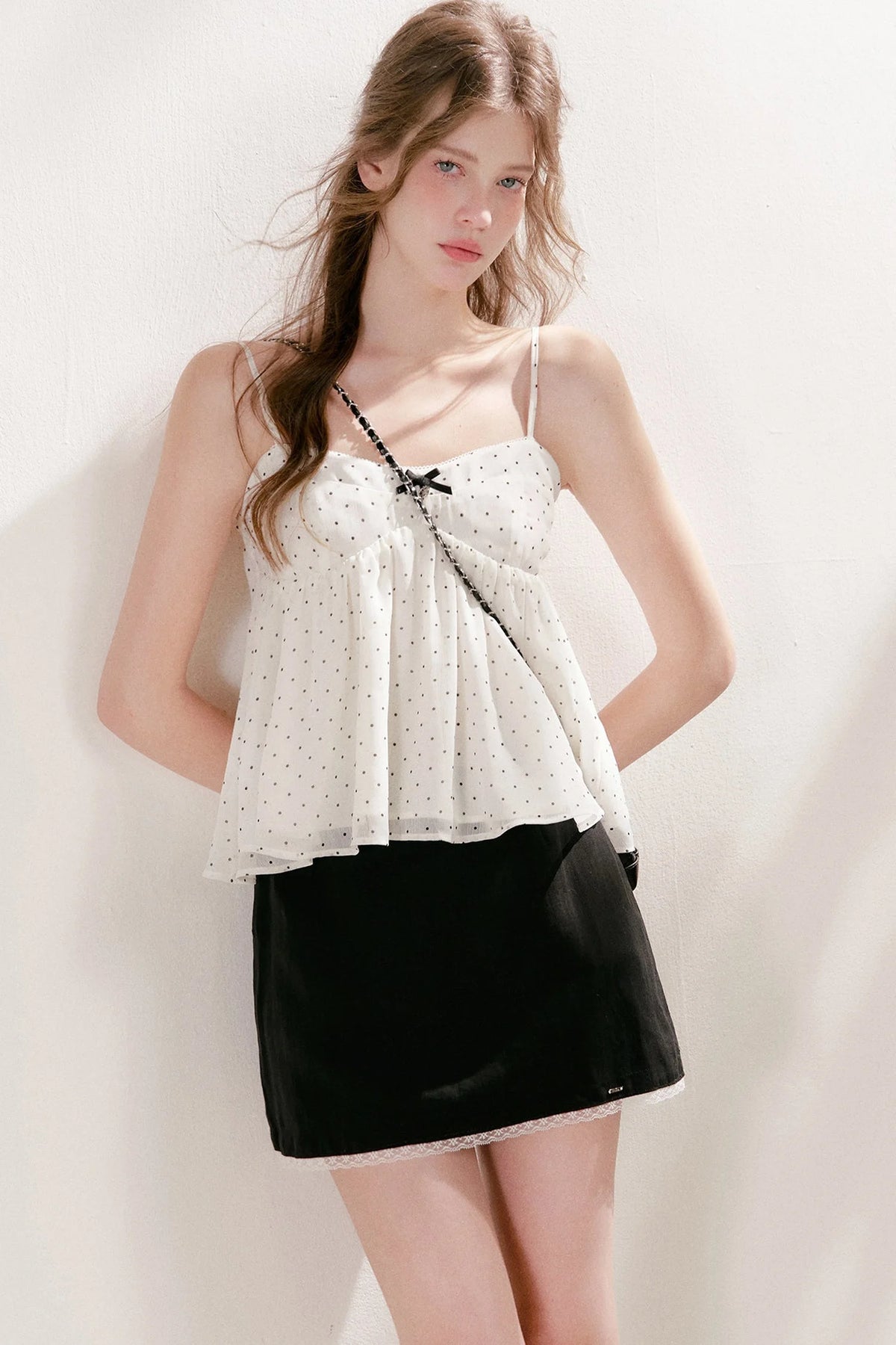 Lyocell Lace A-Line Skirt