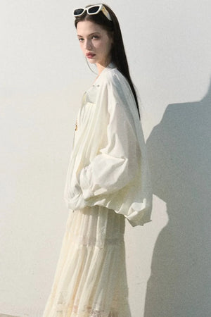 Lyocell Lace Off-Shoulder Dress