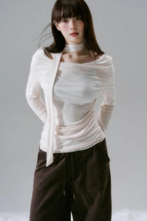 Lyocell Lace Slimming Top
