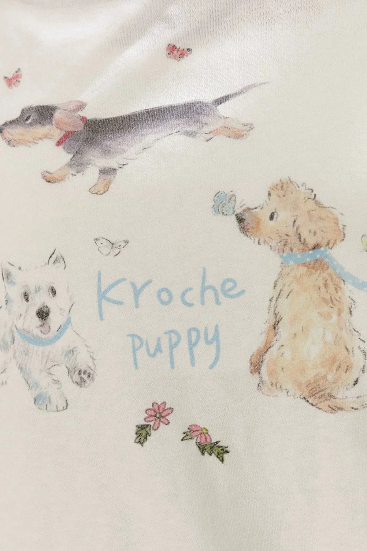 Lyocell Lace Trim Puppy Top