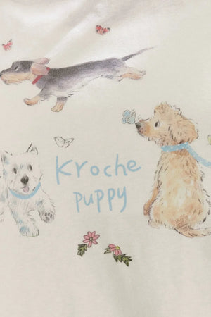 Lyocell Lace Trim Puppy Top