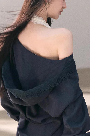 Lyocell Lace Vacation Shirt Set-Up