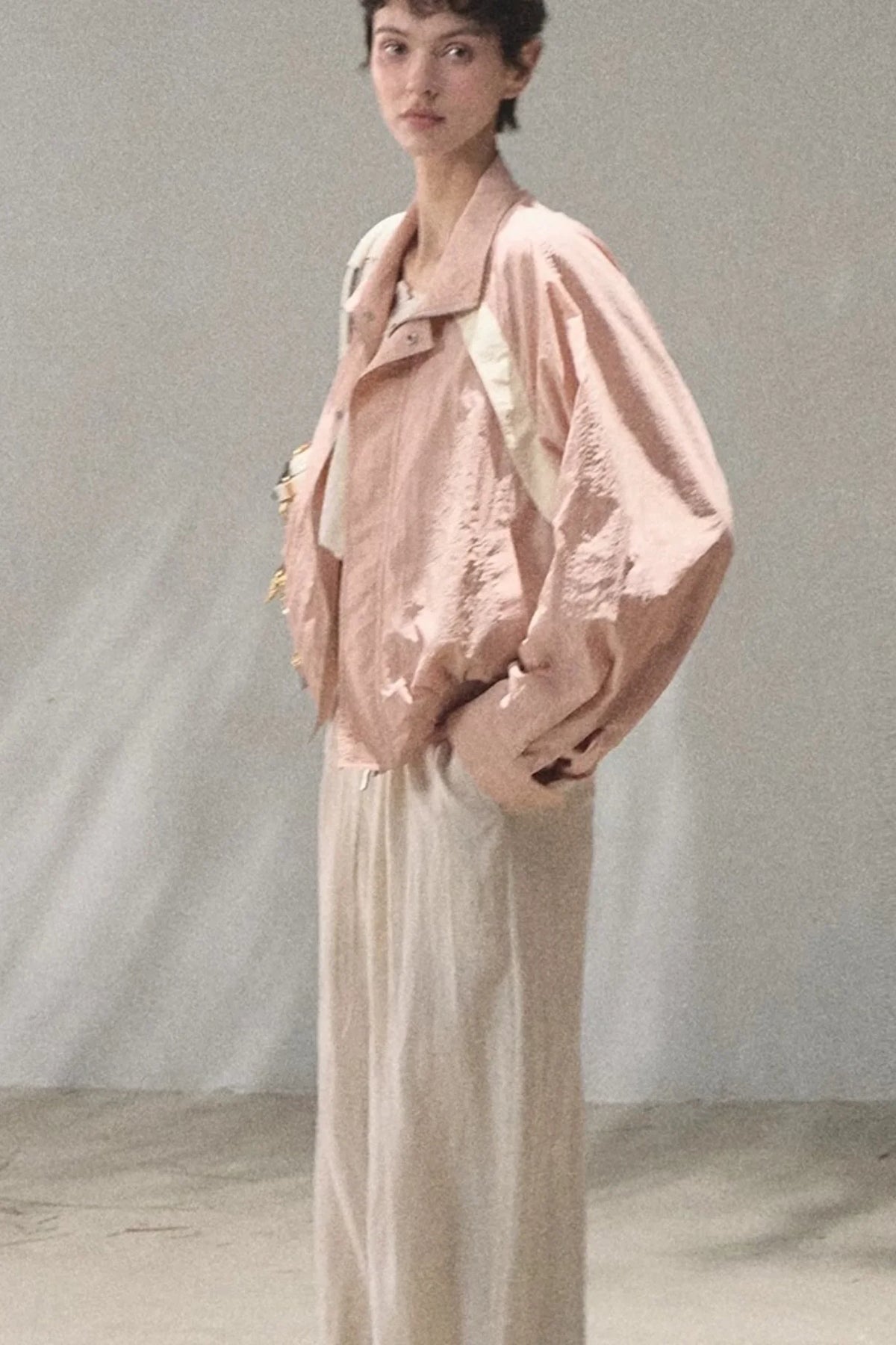 Lyocell Linen Camisole and Pants Set-Up