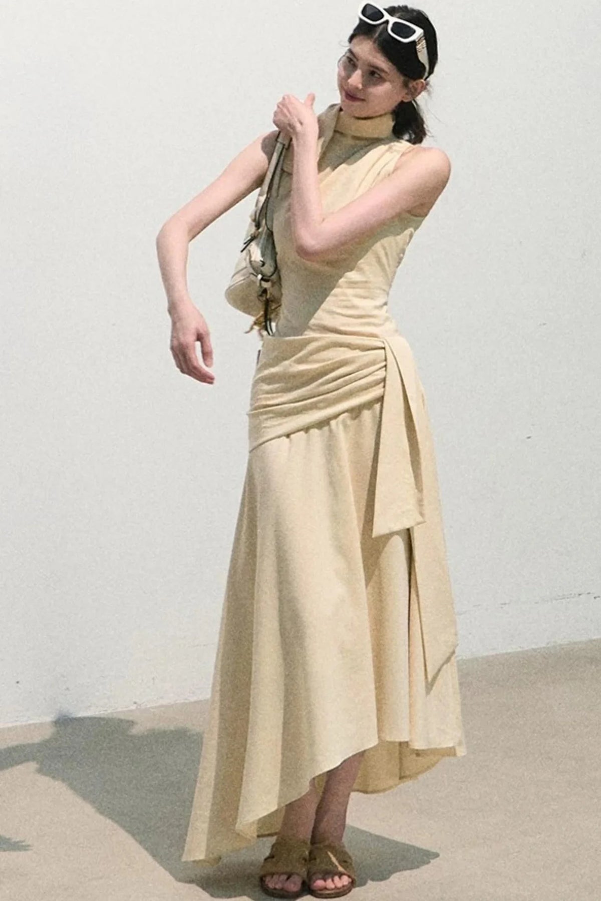 Lyocell Linen Camisole Set-Up