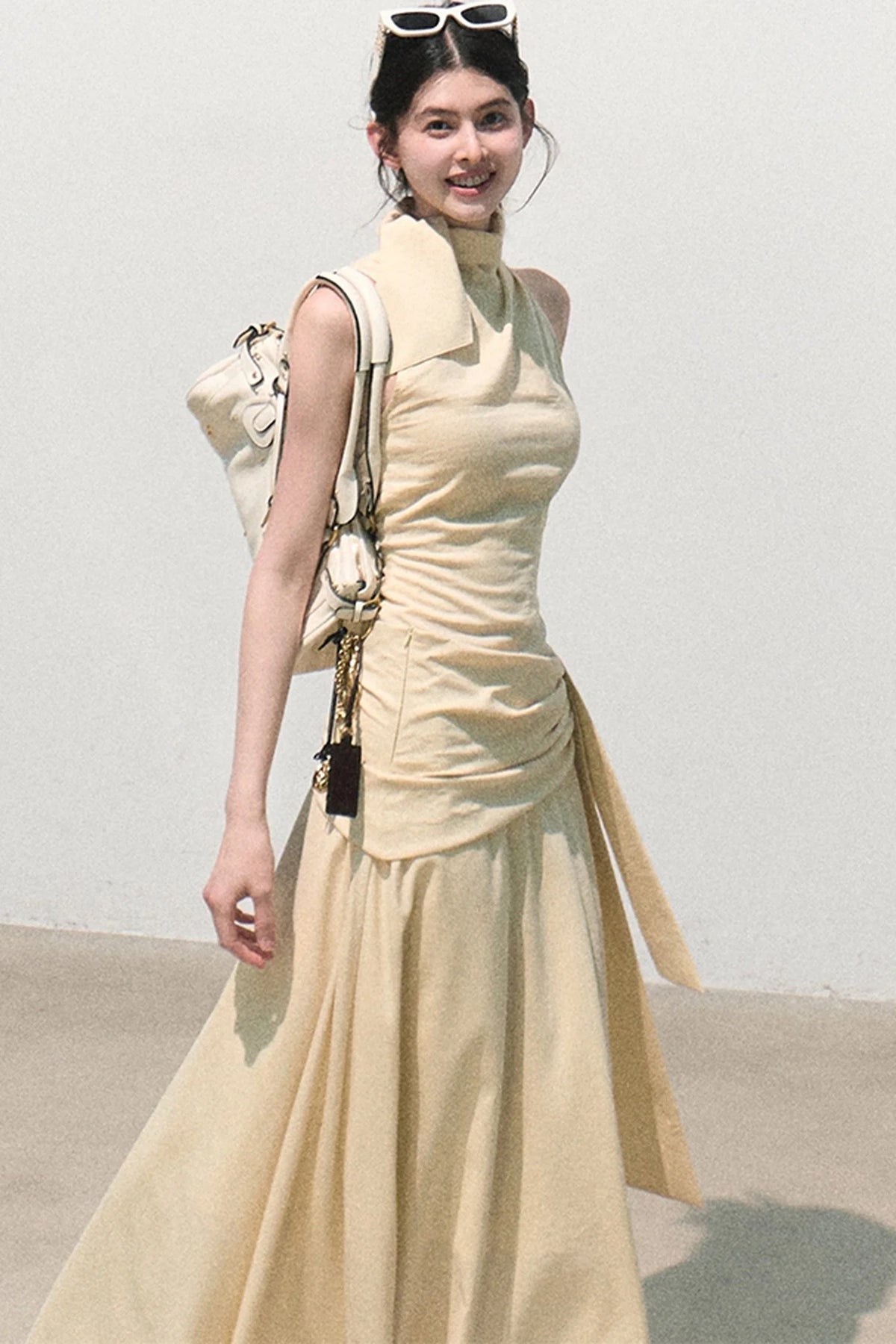 Lyocell Linen Camisole Set-Up