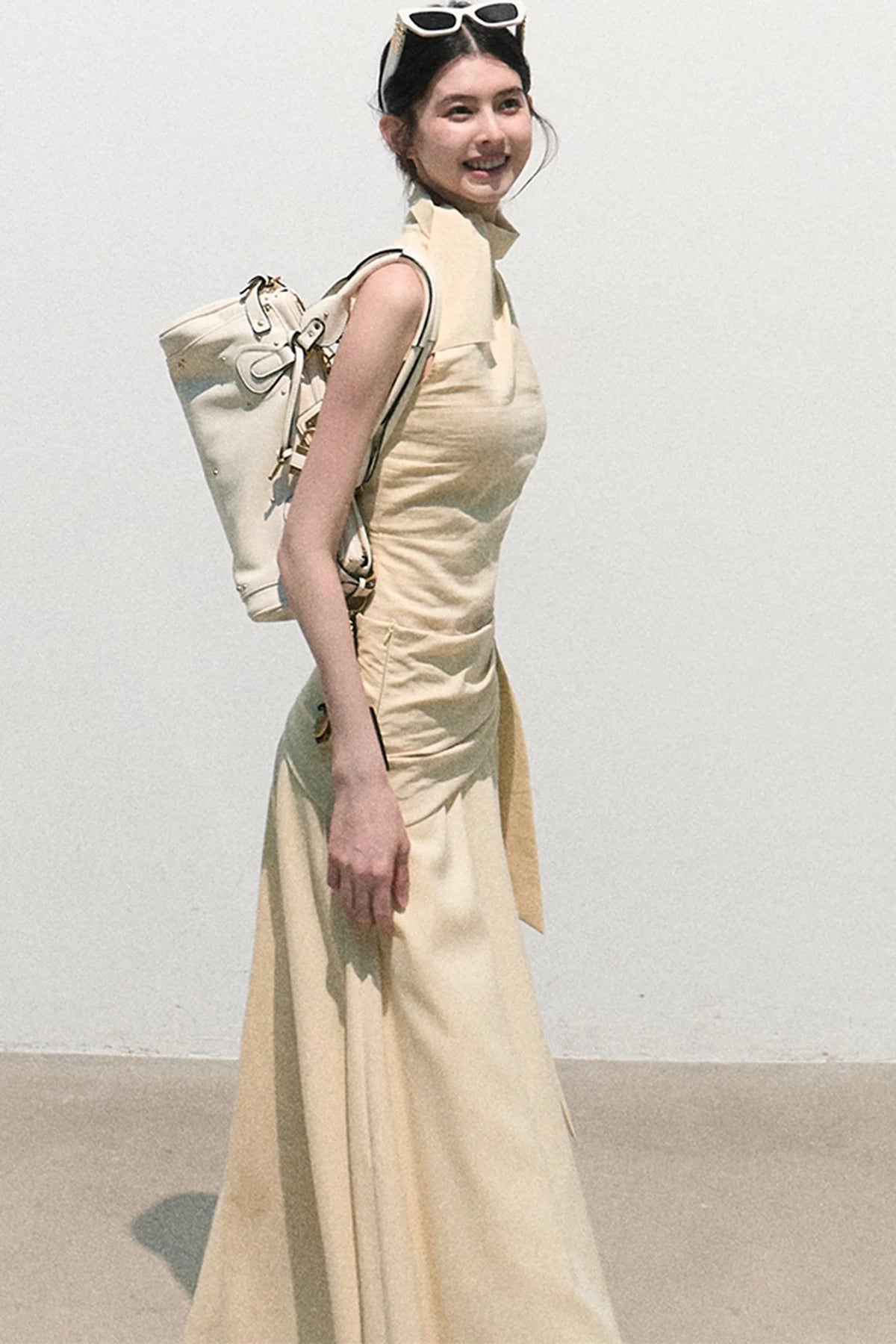 Lyocell Linen Camisole Set-Up
