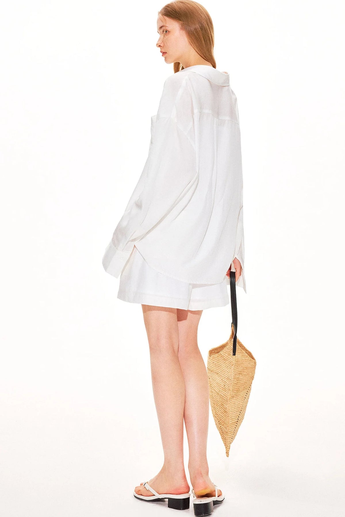 Lyocell Linen Shirt and Shorts Set-Up