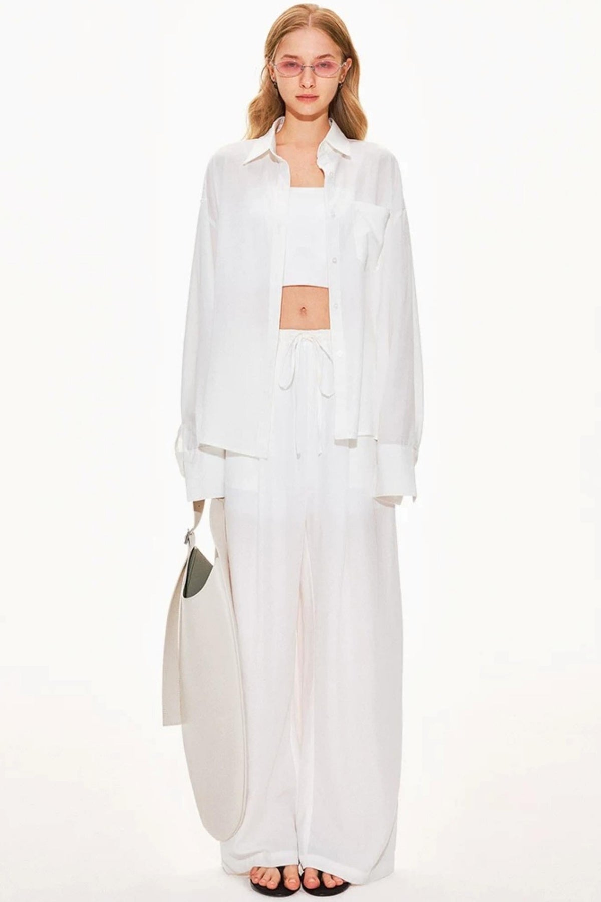 Lyocell Linen Shirt and Shorts Set-Up