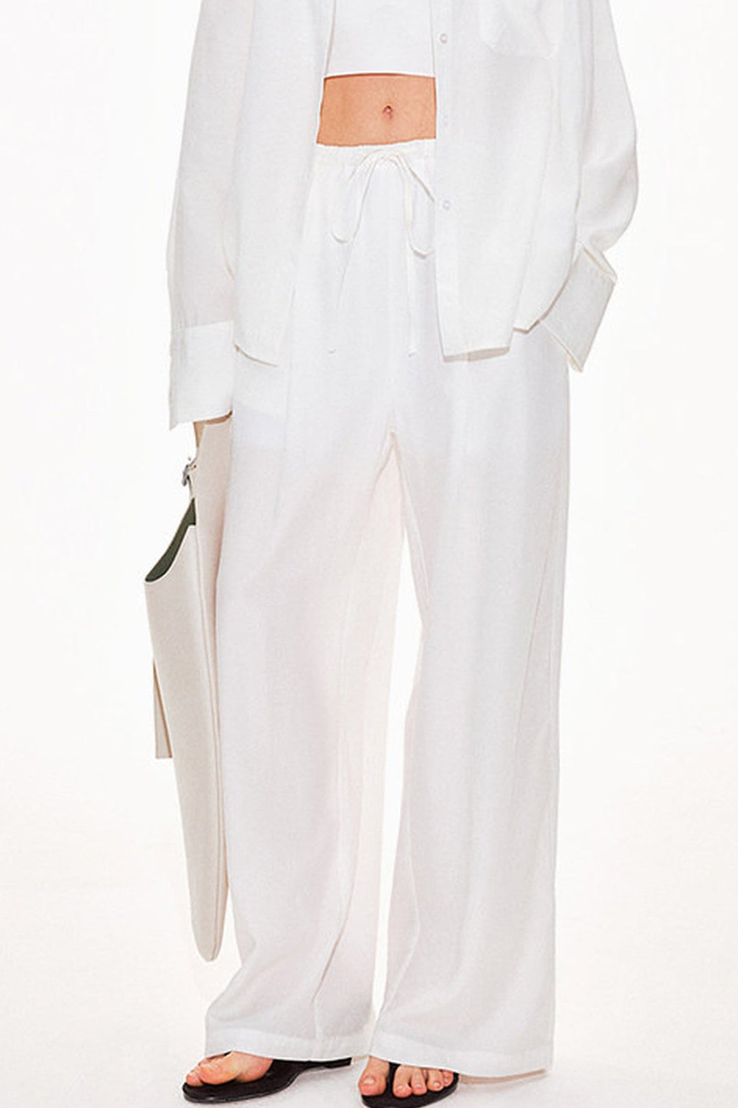 Lyocell Linen Shirt and Shorts Set-Up