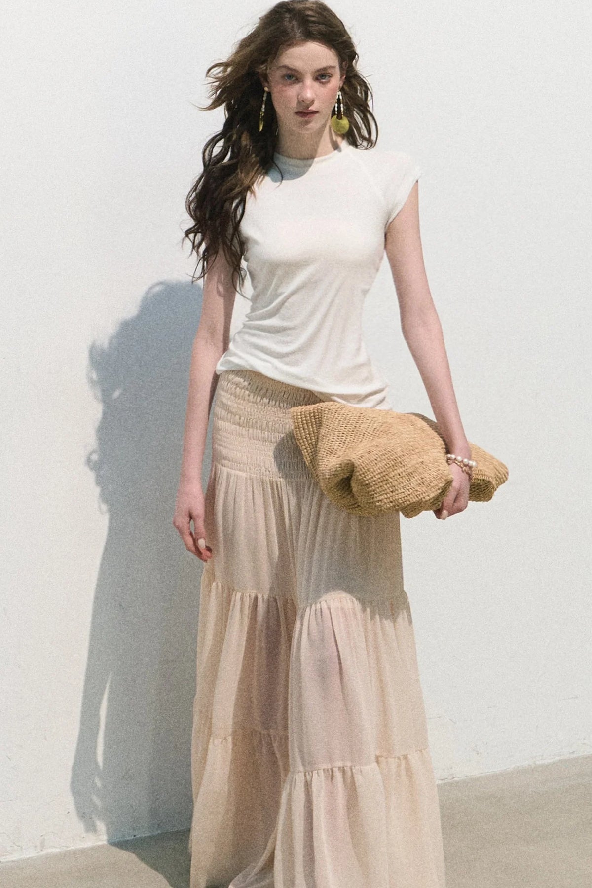 Lyocell Linen T-Shirt Top